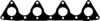 PEUGE 3493200 Gasket, exhaust manifold